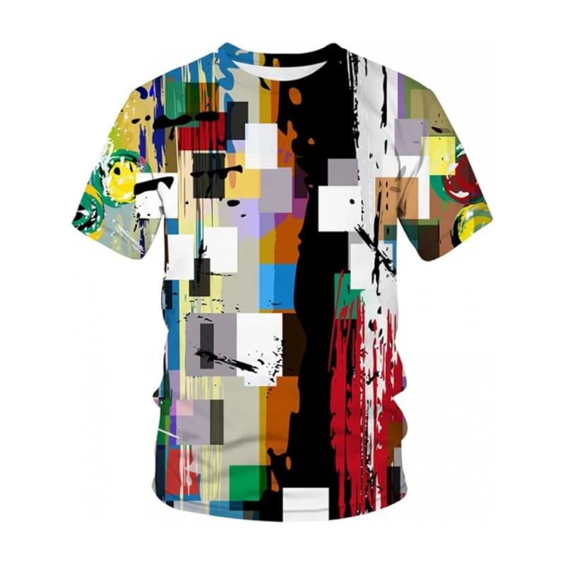 Мужские тренировочные топы с круглым вырезом, спортивная форма с клетчатым флагом NASCAR, 3D-принт, дышащая быстросохнущая футболка, повседневные футболки унисекс