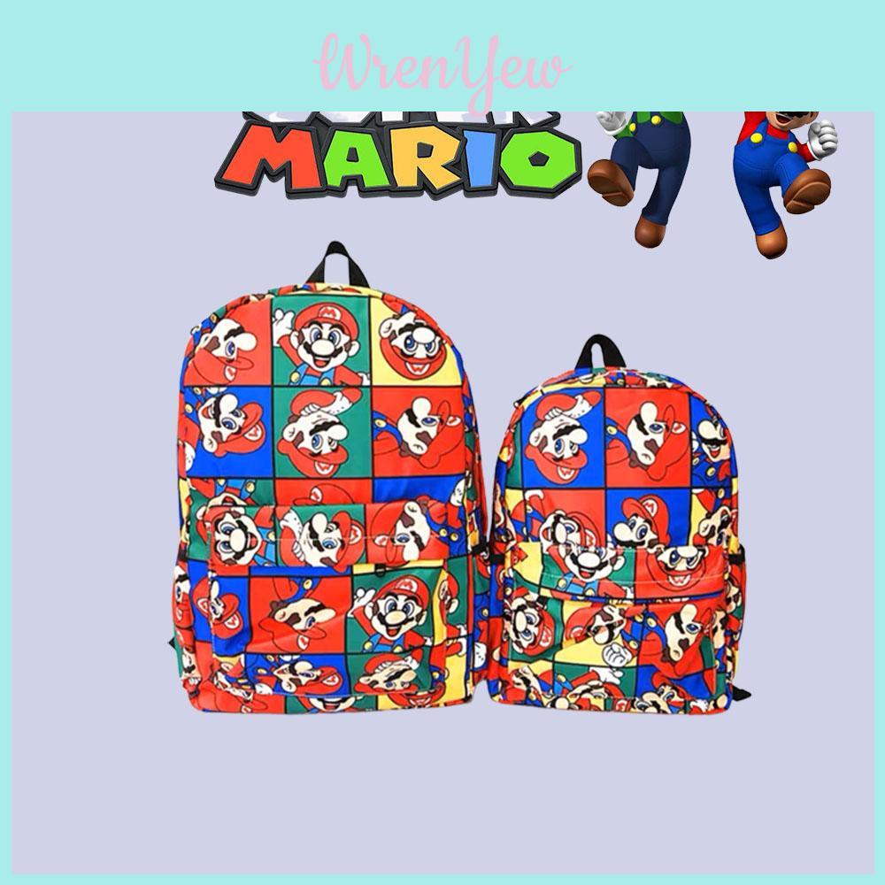 Рюкзак Super Mario Bros Детский школьный рюкзак Рождественский подарок Регулируемые лямки!