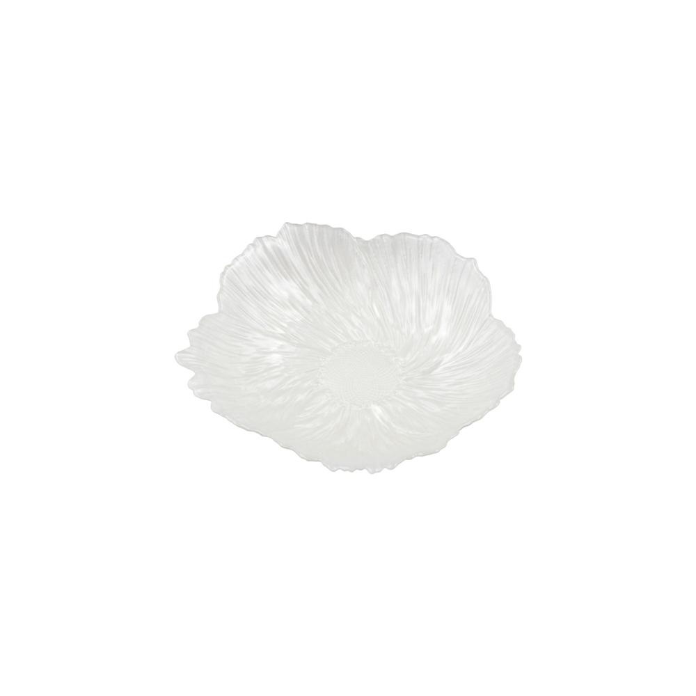 Crystal Glass Art Glass Bowl Flower-shaped Dessert Dish Modern Candy Tray  Fruits