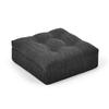 TanYoo Zabuton Memory Foam High Double Layer Thick 12 см Floor Chair Floor Memory Foam Chair High Resilience 40 см 40 x Подушка, + Упругость,