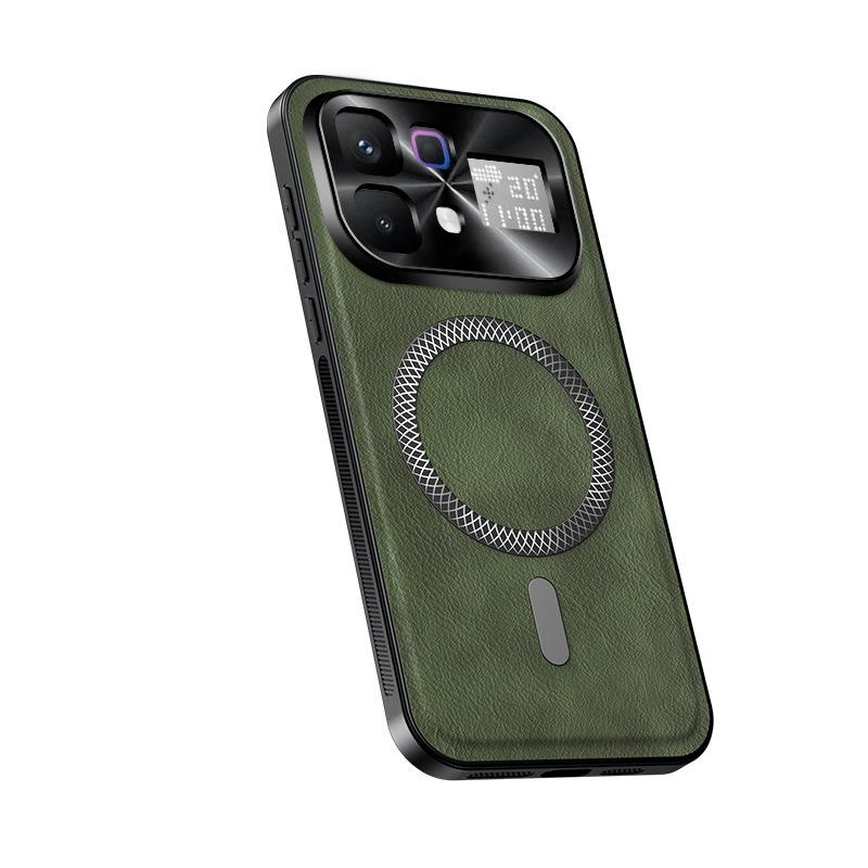 Совместимый с Transsion lnfinix Note60Pro металлический магнитный чехол для телефона с защитой объектива, набор lnfinix HOT70