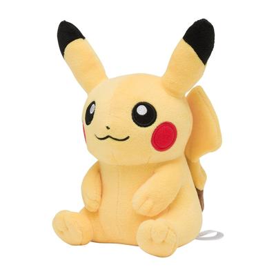 POKEMON Центральная оригинальная плюшевая игрушка Сидящий Пикачу 18 x 11 x 15 x Ш x (HD см)