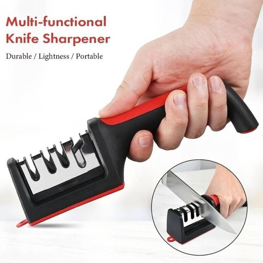 Fast 4 StageS Knife Sharpening Professional Kitchen Blade Tool Kitchen Supplies Sharp