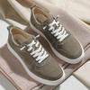 New Shoes for Men Genuine Leather Casual Shoes Designer Flat Skateboard Shoes Youth Lace-up Sneaker