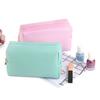 1 шт. Модная сумка-органайзер из искусственной кожи для косметики, водонепроницаемая дорожная косметичка для женщин, маленькая сумка, переносная сумка для хранения туалетных принадлежностей
