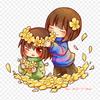 Undertale Frisk и Chara Chara Flowey, термопереносные наклейки с принтом, моющиеся наклейки для футболок, одежды, наклейки «сделай сам», аппликации