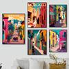 Modern Cactus Mexico Humanities Travel Landscape City Street Girls Posters Canvas Prints Art Abstract Mural Home Decor Wall Art