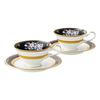 Чашка-блюдце Noritake 220 куб. см Evening Majesty 2 Bone China & (Парный набор) (Кофе чай) Р59587/4818-1