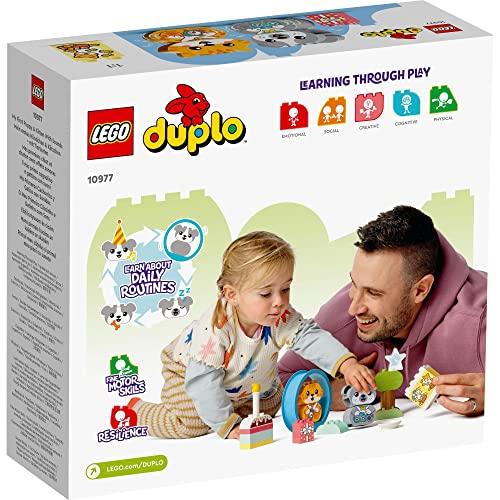 Конструктор LEGO Duplo Мой первый Duplo Милый щенок и котенок со звуком, Развивающая игрушка, Подарок для малышей и детей, Животные, Издающий звуки, Мальчики a