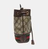 [Б/У] Мини-сумка-ведро Gucci Ophidia 'Бежевый/Эбеновый' - Очень хорошее состояние #LVV9QQ