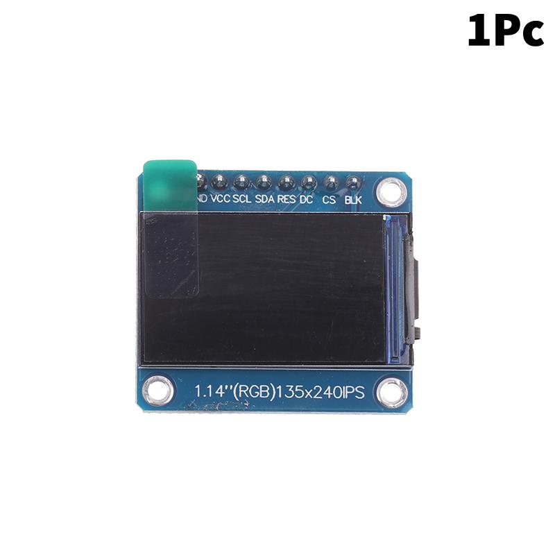 1.14 Inch Spi Serial Port 135X240 Touchscreen Ips Tft Display St7789 135X240 Spi 8-Pin 65K Color Lcd Screen For Arduino