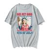 Oh My God 4 Th Of July Statue Of Liberty Funny Meme Graphic Tee Shirt Unisex Unisex Casual Cotton Tshirt Vintage Oversized T Shirts