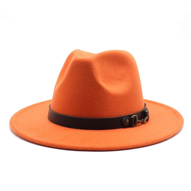 Модная джазовая шляпа, черный шерстяной цилиндр 60 см