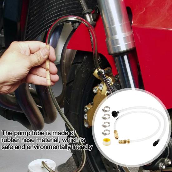 Комплект для прокачки гидравлического рулевого управления, устойчивый к протечкам, быстроразъемное соединение, универсальный комплект трубок для заливки гидравлической жидкости для рулевого управления, инструмент для лодки