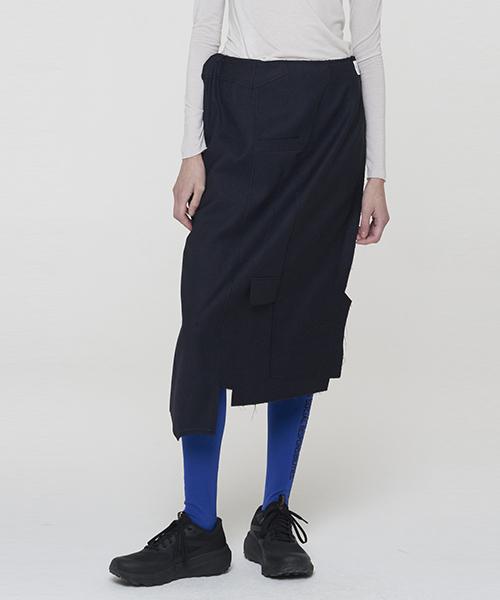 Recorde Puzzle Midi Skirt_Rqkam24526Bkx