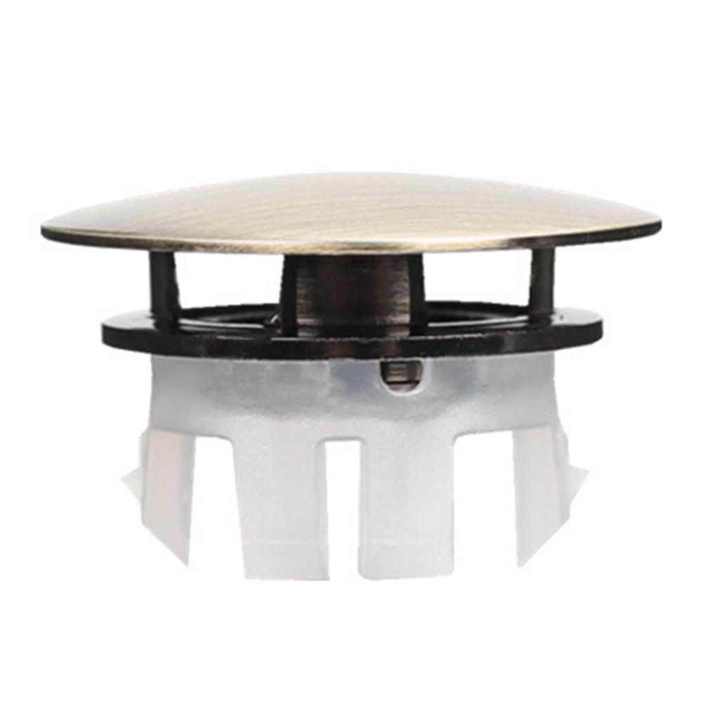 Solid Brass Sink Overflow Cap 22-25 Mm Round Sink Hole Overflow Cover For Bathroom Basin Blanking Cover Bathroom Accessories