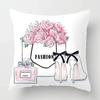 Скандинавская наволочка Любимая наволочка молодых женщин Домашнее украшение Чехол для подушки на диван для гостиной