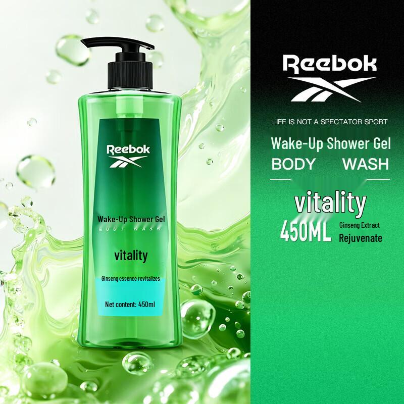 Reebok Men's Vitality Refreshing Shower Gel