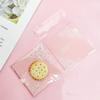 Self-adhesive Bags Baked Plastic Bag Birthday 7x7+3cm Transparent Candy Bag 100Pcs OPP Bag For Wedding Cookie Food Packaging Party Decor
