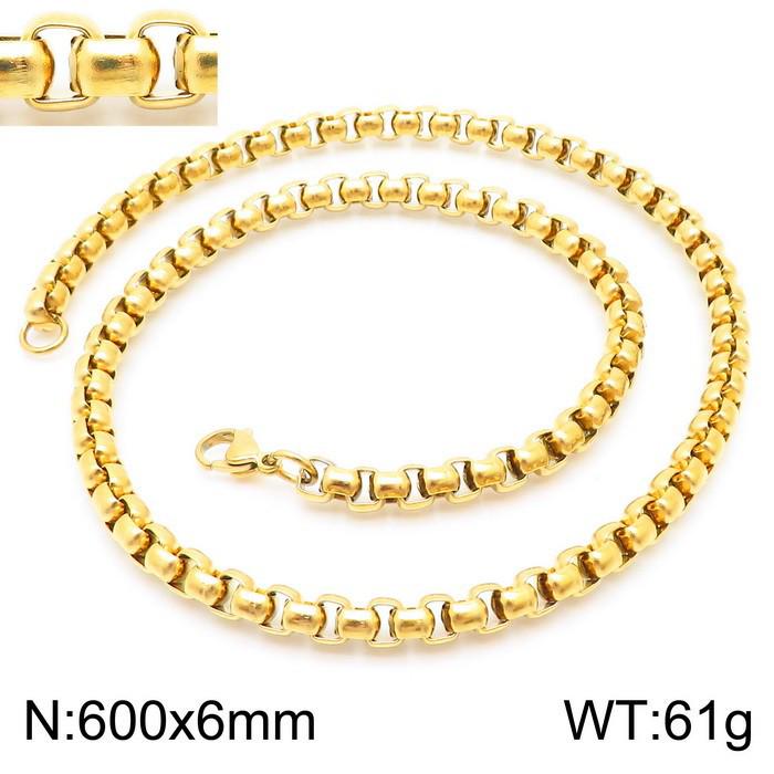 Квадратное жемчужное ожерелье из нержавеющей стали и титана для мужчин и женщин