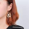 Fashion Hollow Flower Earrings for Women High-end Micro-inlaid Zircon Earrings