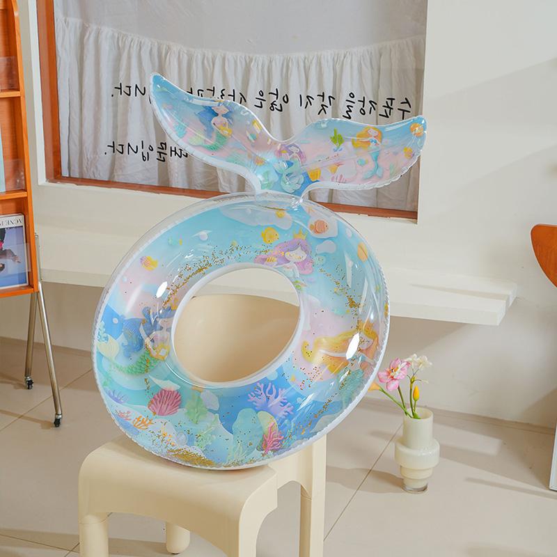 Надувной круг для плавания Rooxin, детский и взрослый круг для плавания, поплавок для бассейна, детский круг для плавания, пляжное игровое оборудование для воды