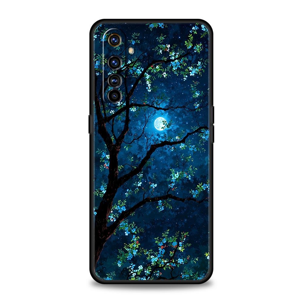 Модный чехол Летний Цветок Дерево Для Realme 16 15T 14 13 12 11 10 4G 9 8 5G Pro Plus C21 C25 C35 GT5 GT3 GT2 Neo 2 3 3T 5 Чехол