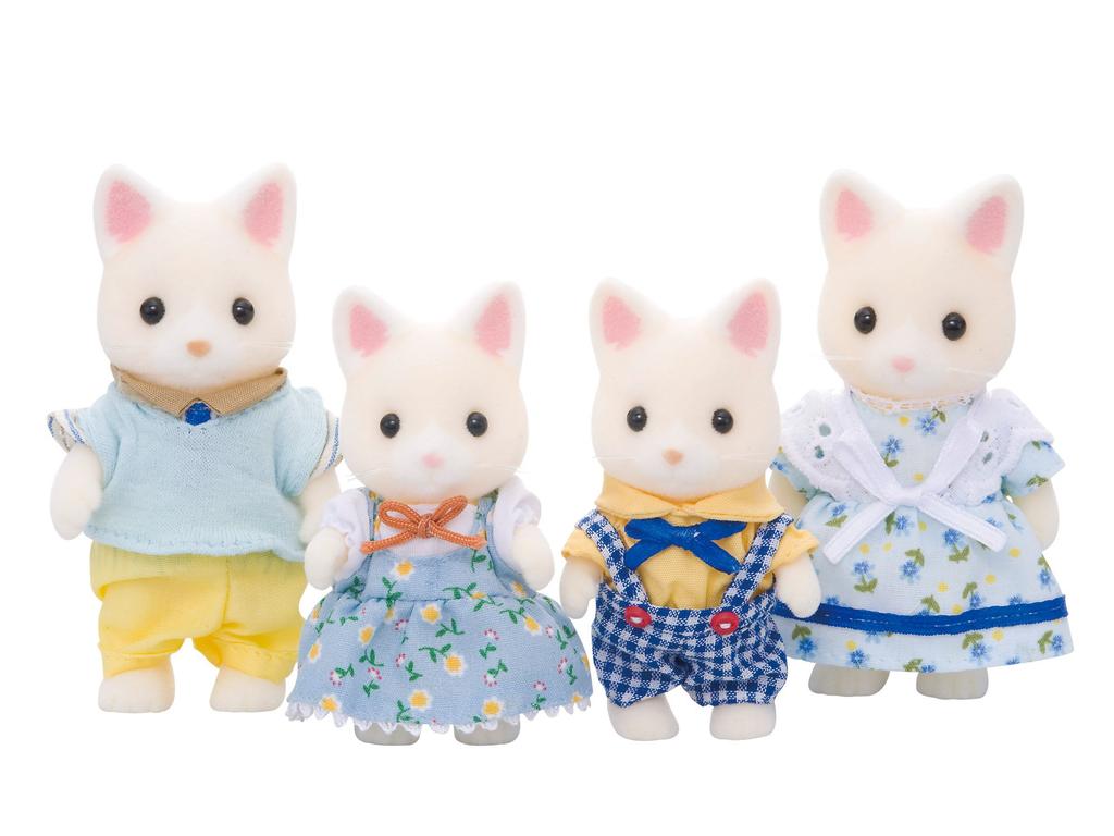 Sylvanian Families Doll Cat ST Mark Certification Ages Toy Dollhouse Sylvanian Families EPOCH [Silk Family] FS-12 3+