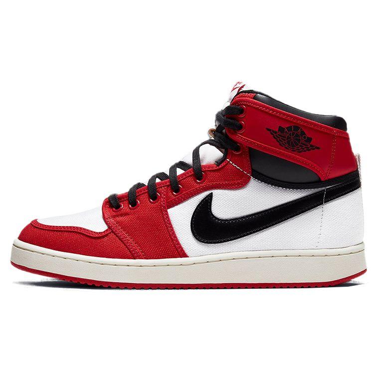 Мужские кроссовки Air Jordan 1 KO Chicago 2021 красный белый черный DA9089-100