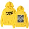 Anuel AA Hoodies Autumn Fleece Hoodie Men's Anuel AA Real Hasta La Muerte Printed Sweatshirts Rapper Loose Pullover Streetwear