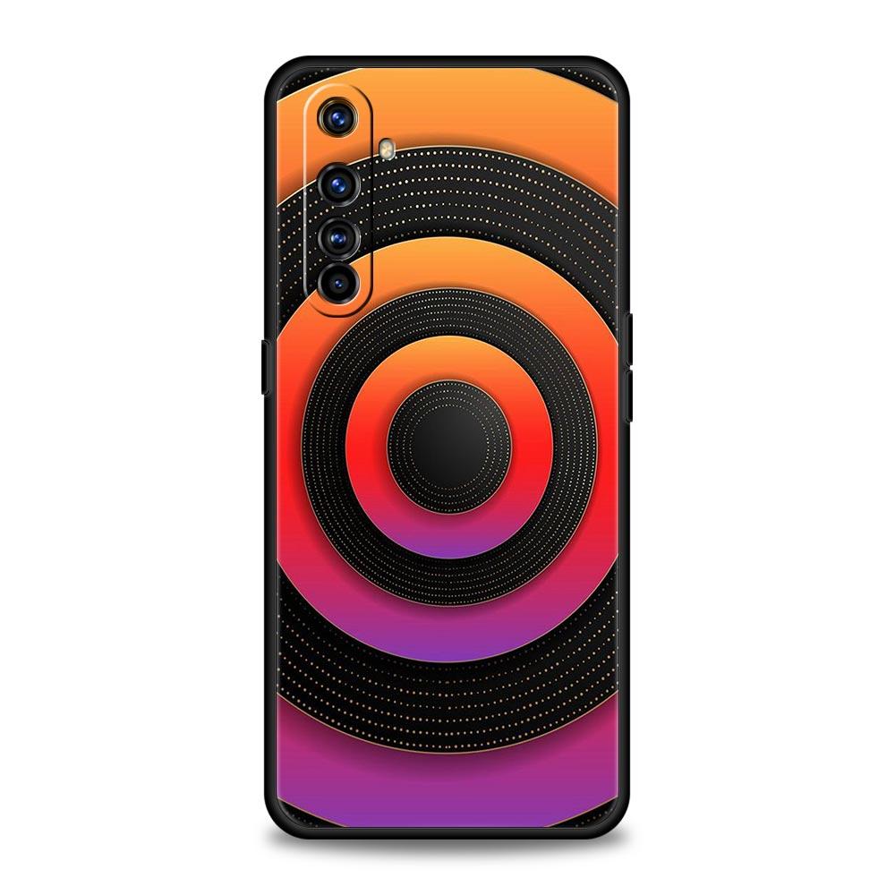Ретро Круглый Дизайн Тотема Мягкий ТПУ Для Realme 13 12 11 10 9 Pro Plus GT3 GT2 C21 C25 C35 C53 C55 C67 Pro 5G Чехол для Телефона