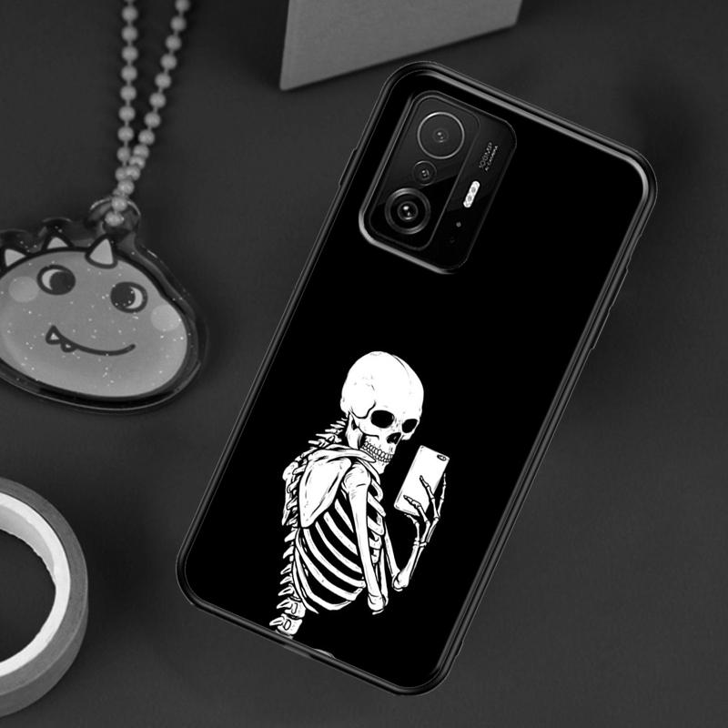 Готический модный чехол с черепом для POCO F5 X5 X3 Pro X4 F4 GT F3 M5s C40 чехол для Xiaomi 13 12 Lite 11T 12T Pro 12X