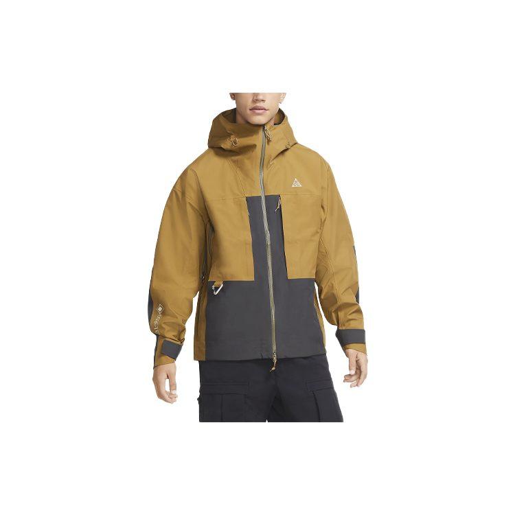Nike Мужские куртки ACG Коричневые С капюшоном Умеренные Другие CV0635-216