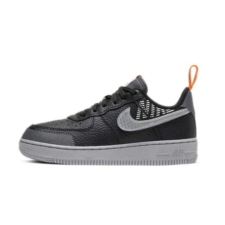 Nike Air Force 1 LV8 2 Low top Skateboard Shoes Black Children Aged 3 7 Years Old (Unisex) Kids' Skateboarding Shoes CK0829 001