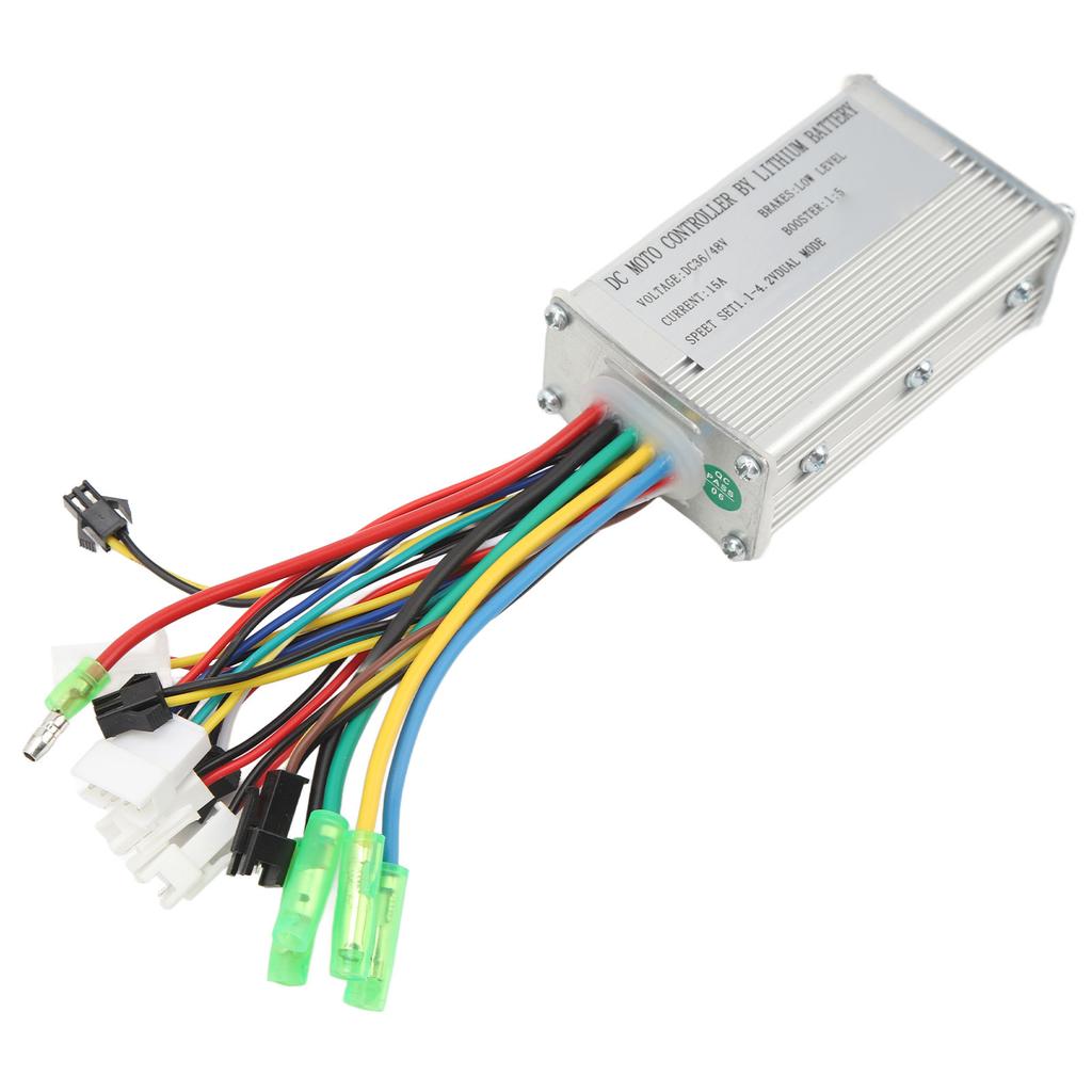 Комплект для переоборудования литиевой батареи для электровелосипеда, контроллер 15 А с разъемом SM, двойной световой кабель