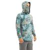 PELAGIC Camo Fishing Hoodie With Face Mask Long Sleeve Sun Protection Breathable Apparel Men