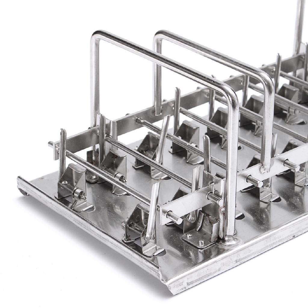 20 шт. Формы для мороженого из нержавеющей стали Машина для приготовления эскимо Форма для мороженого Держатель для палочек Дом Кухня Магазин Мороженица Большая
