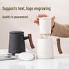 Zuozhi Ceramic Tea Infuser Mug with Lid