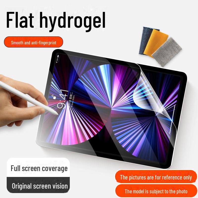 Матовая гидрогелевая пленка для iPad Air 5 и Mini 6 для письма и рисования, модель 2024 года, 10,2 дюйма