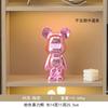 Violent Bear Statue, Creative Cartoon Bear Figurine for Living Room TV Cabinet Wine Cabinet, Desk Decor for Kids Room