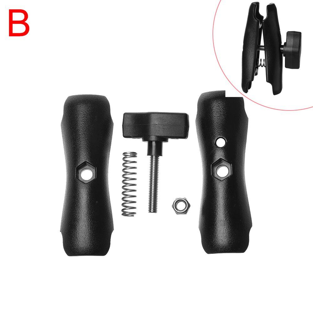Motorcycle Action Camera Accessories Phone Holder Ball Bases for Ram Mount Double Socket Arm