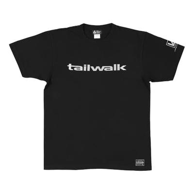 Tailwalk TW Футболка с коротким рукавом ТИП-01 (Футболка с коротким рукавом Тип 01) ЧЕРНЫЙ×СЕРЕБРЯНЫЙ Размер M