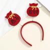Headdress New Year Hair Hoop Felt Snake Hairband Cute 2025 Headband  Party Supplies