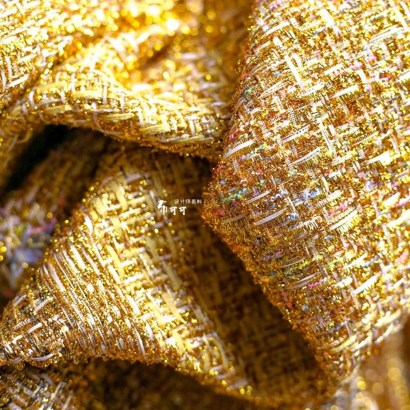 50x145 см тканая плотная цветочная ткань в европейском и американском стиле со знаменитостями, дизайнерская ткань класса люкс с небольшим ароматом