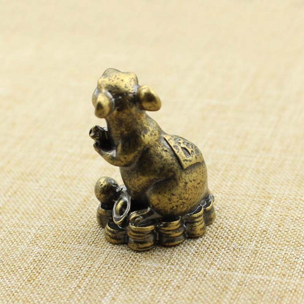 Traditional Rat Miniatures Mouse Love Corn Mouse Love Corn Ornaments Desktop Ornaments