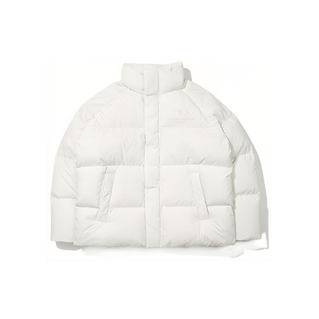 New FILA Down Jackets Unisex White FS2DJD4101X-CRM