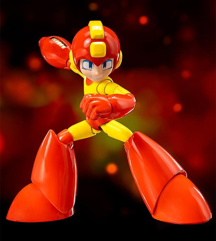 MDLX Mega Man Firestorm ABS PVC POM Metal Magnetic Painted Movable Figure Non-Scale & & & Die-Cast &