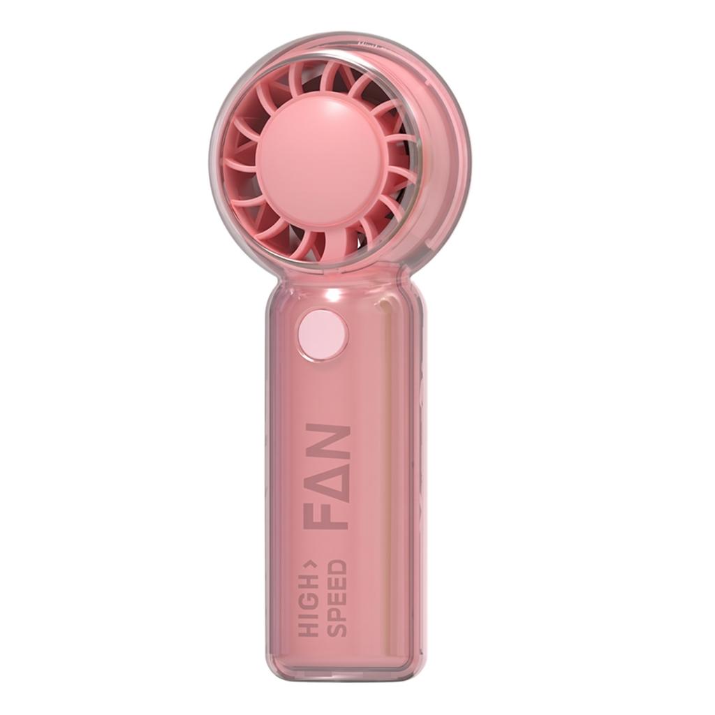 Handheld Fan, Transparent Portable Personal Fan for Travel, Home, and Outdoor