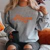 Mama Sweatshirt Retro Mom Hoodie Mama Crewneck Pullover Women Long Sleeve Sweatshirts Mothers Day Gift New Mom Gifts Casual Tops