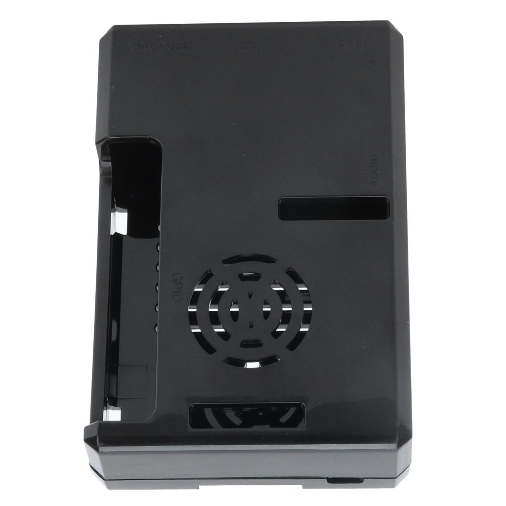 Корпус для 4-х плат Raspberry Pi Model B из АБС-пластика, система охлаждения для микрокомпьютера, с противоскользящим ковриком
